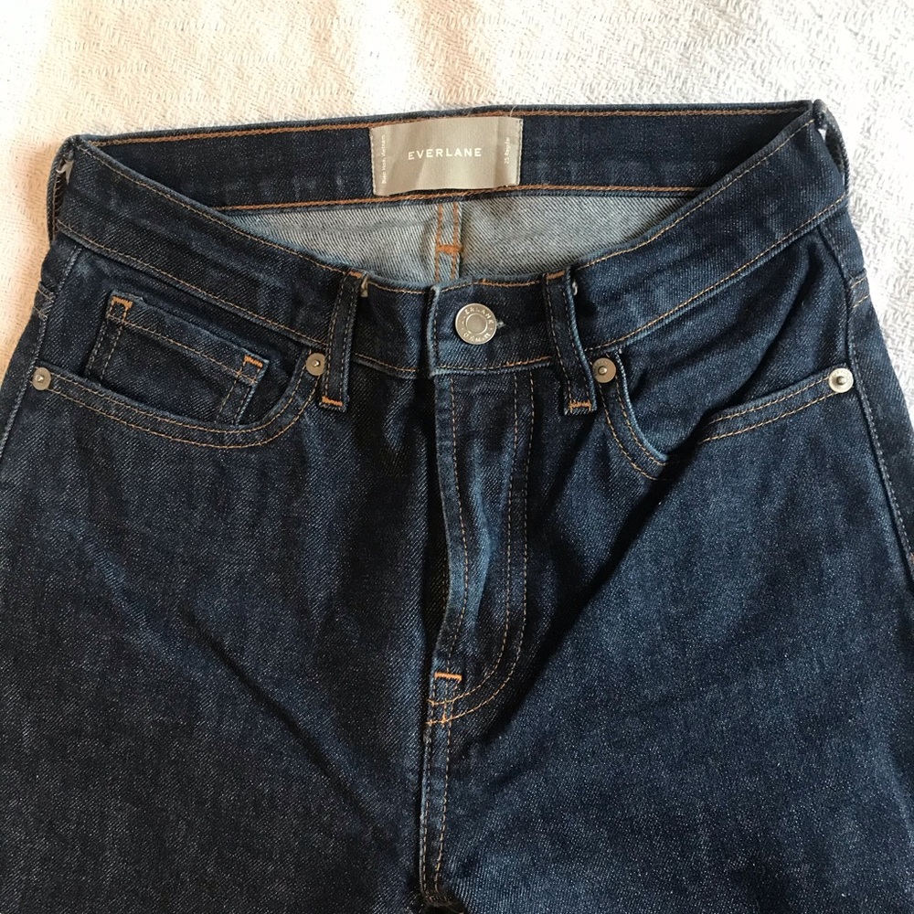 Everlane high rise jean